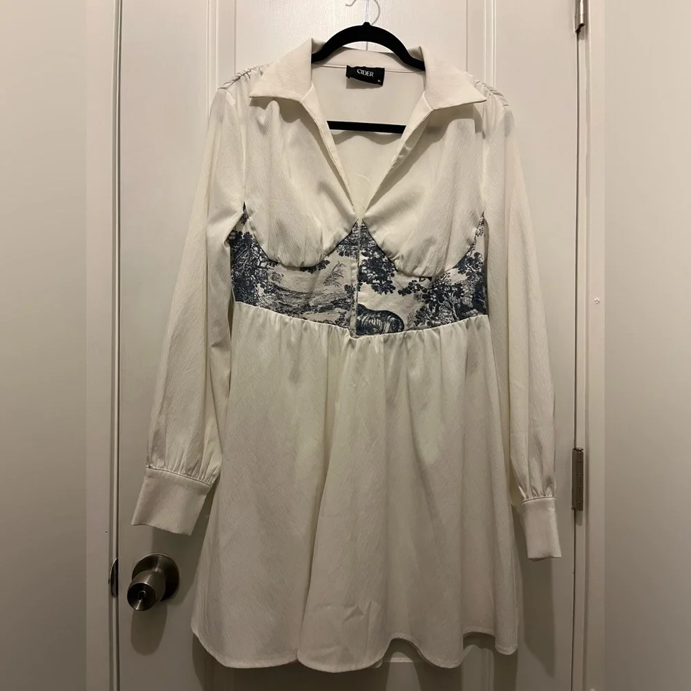 Cottage Corset Mini Dress | Size XL - Picture 1 of 7